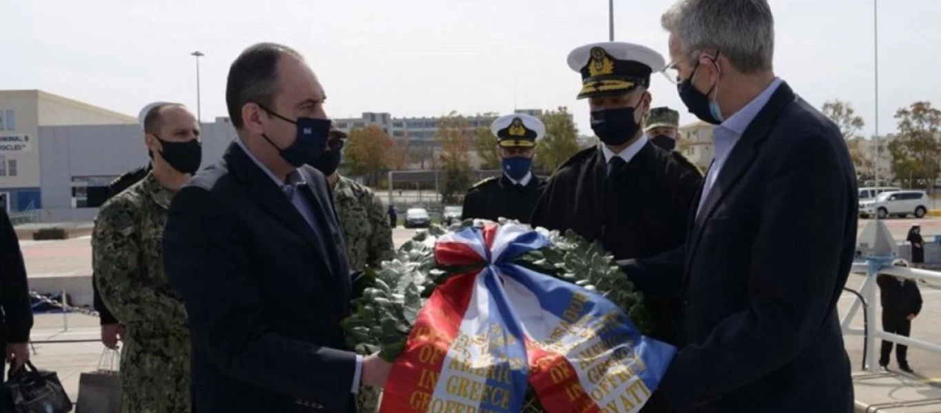 Επιθεώρηση σκαφών της ακτοφυλακής των ΗΠΑ πραγματοποίησε ο Γ.Πλακιωτάκης